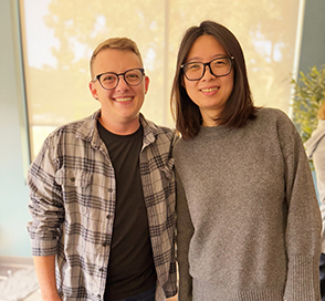 Sam Scheidler and Cindy Jia